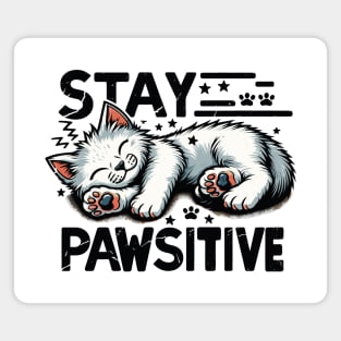 Stay Pawsitive Magnet